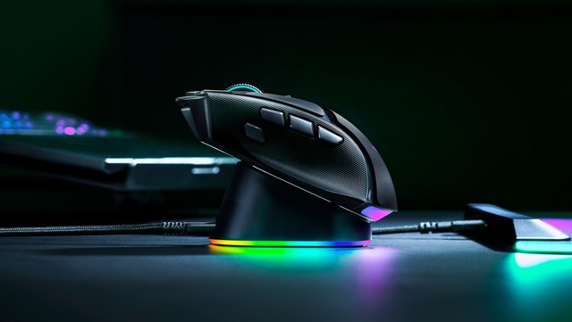 Razer Basilisk V4 Pro chính thức ra mắT với 14 thao tác tùy biến, cảm biến 50K và polling rate 8.000Hz, pin 200 giờ- Ảnh 5.