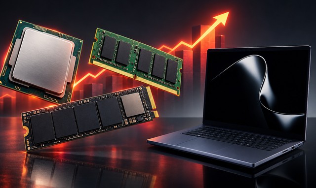 Laptop 900 USD nhưng CPU, RAM v&agrave; SSD đ&atilde; &ldquo;ăn&rdquo; 68% chi ph&iacute;, c&aacute;c h&atilde;ng chỉ c&ograve;n 3 lựa chọn kh&oacute; nuốt- Ảnh 1.