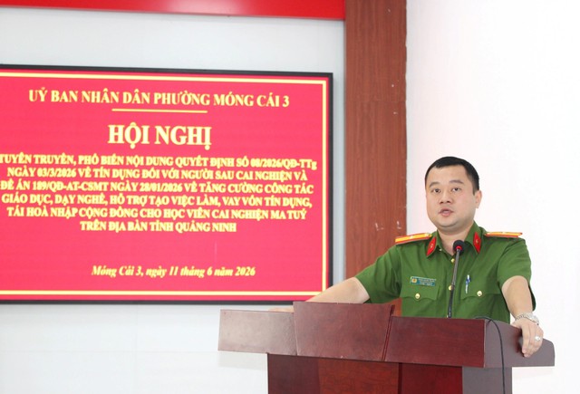 Một năm chuyển mình của cơ sở cai nghiện ma túy Quảng Ninh - Ảnh 1.
