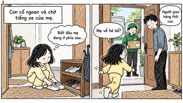 Chiếc xe m&aacute;y chỉ đủ chỗ cho bố v&agrave; mẹ kế chở em b&eacute; đi chơi, vậy th&igrave; trong căn nh&agrave; n&agrave;y c&ograve;n chỗ n&agrave;o cho con kh&ocirc;ng?- Ảnh 2.