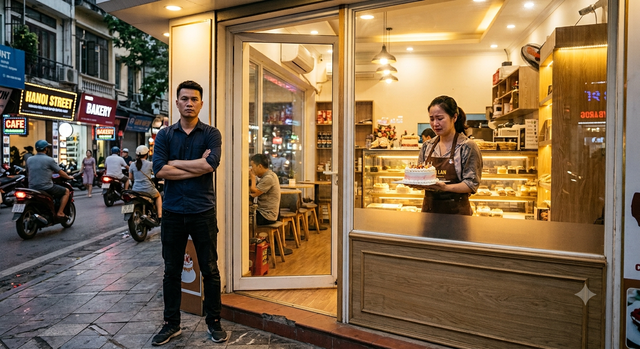 Chuyển tiệm bánh đến 2 lần để trốn chồng cũ, tôi vẫn bị anh ta tìm ra: Lời tuyên bố trước cửa hàng khiến tôi lạnh sống lưng- Ảnh 1.