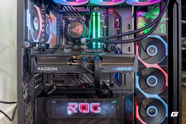 Dàn AMD chiến game 2K: Ryzen 7 9800X3D và RX 9070 XT cân Ray Tracing, đến hơn 100 fps mà không cần Frame Generation- Ảnh 28.