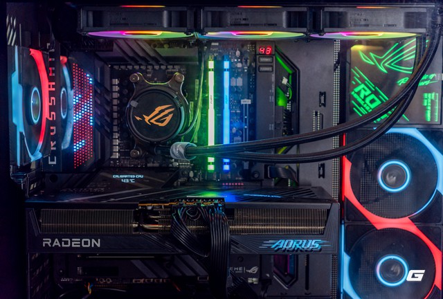 Dàn AMD chiến game 2K: Ryzen 7 9800X3D và RX 9070 XT cân Ray Tracing, đến hơn 100 fps mà không cần Frame Generation- Ảnh 27.