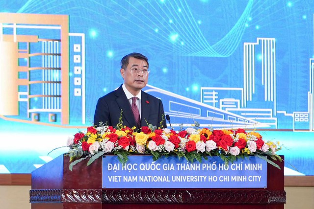 Lễ khai khóa Đại học Quốc gia Thành phố Hồ Chí Minh năm 2026: Khát vọng tự chủ công nghệ chiến lược bằng nhân tài Việt Nam - Ảnh 1.
