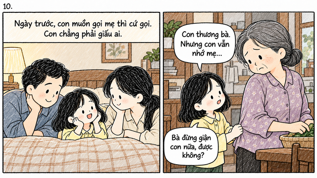 Từ ngày bố mẹ ly hôn, bà nội luôn muốn con ghét và hận mẹ, nhưng con không thể làm được- Ảnh 10.