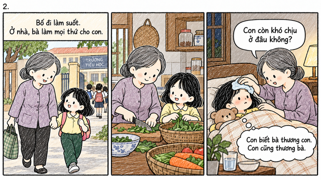 Từ ngày bố mẹ ly hôn, bà nội luôn muốn con ghét và hận mẹ, nhưng con không thể làm được- Ảnh 2.