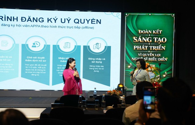 APPA tổ chức Đại hội nhiệm kỳ III và chính thức ra mắt “Trung tâm Khai thác Quyền biểu diễn Âm nhạc Việt Nam (APPA-CMC)” - Ảnh 2.