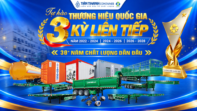 Tân Thanh Container: Hành trình 3 kỳ liên tiếp chinh phục thương hiệu Quốc gia Việt Nam (2022 – 2028) - Ảnh 1.