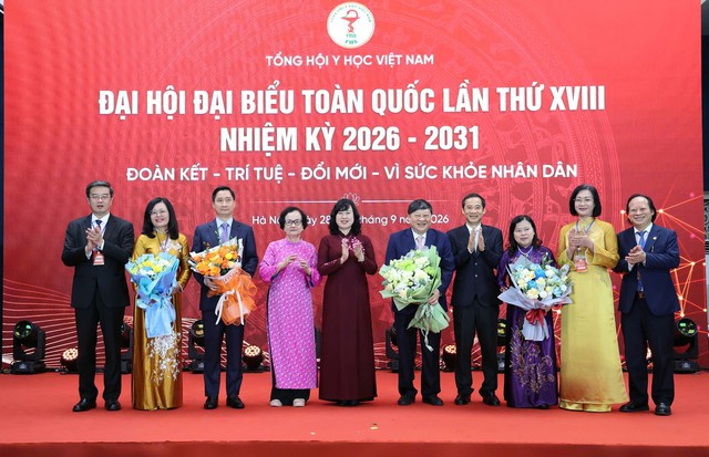 Tổng hội Y học Việt Nam khóa XVIII: Đoàn kết, đổi mới, phụng sự sức khỏe nhân dân - Ảnh 2.
