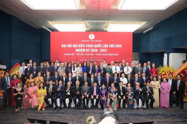 Tổng hội Y học Việt Nam khóa XVIII: Đoàn kết, đổi mới, phụng sự sức khỏe nhân dân - Ảnh 4.