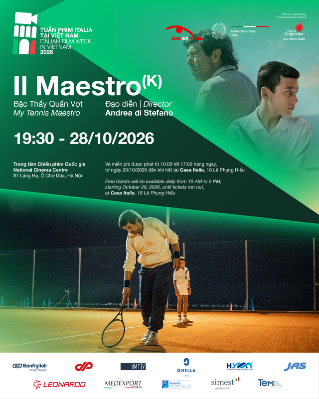 Tuần Phim Italia tại Việt Nam 2026 - Ảnh 2.