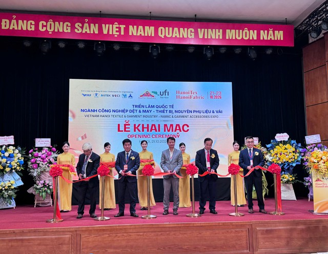 HanoiTex & HanoiFabric 2026 - Triển lãm quốc tế tiêu biểu của ngành dệt may tại Việt Nam - Ảnh 1.