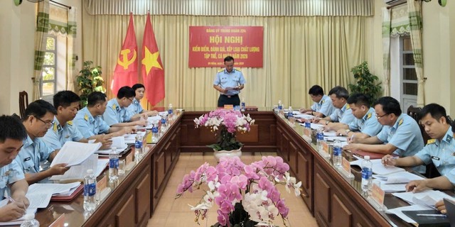Đảng ủy Trung đo&agrave;n ph&aacute;o ph&ograve;ng kh&ocirc;ng 224 kiểm điểm, đ&aacute;nh gi&aacute;, xếp loại chất lượng tập thể, c&aacute; nh&acirc;n năm 2026 - Ảnh 1.