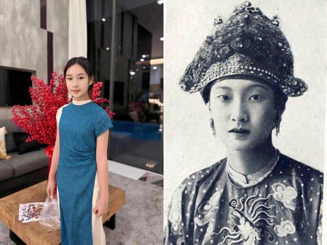 Con g&aacute;i L&yacute; Hải như em g&aacute;i đứng cạnh mẹ, ngoại h&igrave;nh từng được v&iacute; như Nam Phương Ho&agrave;ng hậu thời trẻ - Ảnh 7.