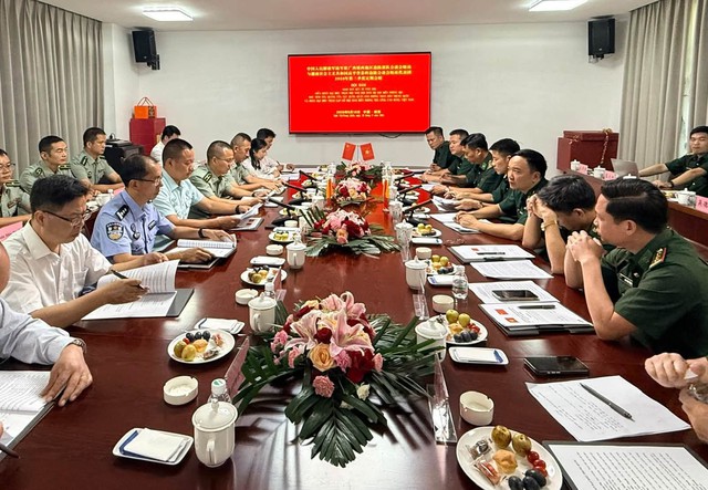 Đồn Bi&ecirc;n ph&ograve;ng Tr&agrave; Lĩnh: Ph&aacute;t huy vai tr&ograve; Cụm trưởng, l&agrave;m tốt c&ocirc;ng t&aacute;c đối ngoại Bi&ecirc;n ph&ograve;ng- Ảnh 1.