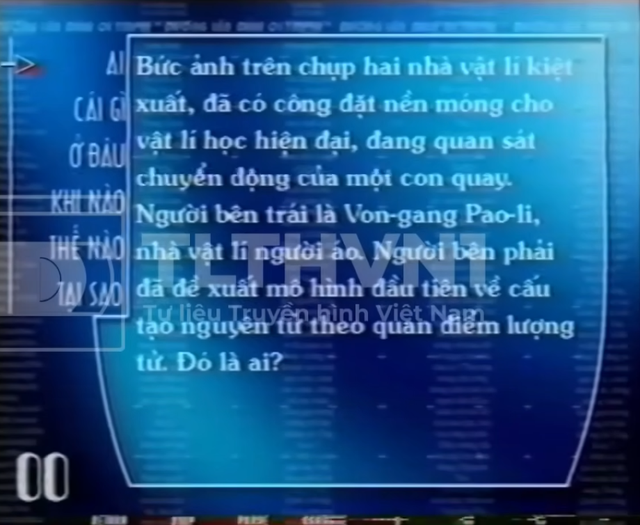 C&acirc;u hỏi đầu ti&ecirc;n xuất hiện trong Chung kết Đường L&ecirc;n Đỉnh Olympia năm thứ 1 - Ảnh 2.
