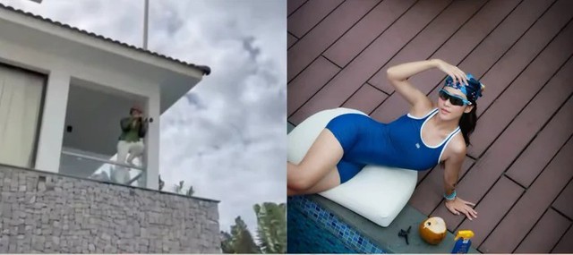 Khéo chăm vợ bầu như Nhan Phúc Vinh, tặng loạt quà tiền tỷ, chẳng ngại lăn xả để vợ có ảnh đẹp - Ảnh 8.