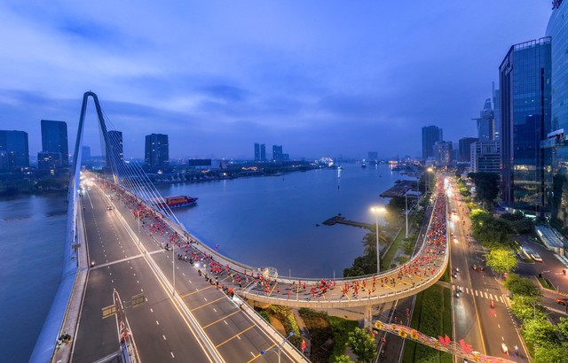 Giải Marathon quốc tế thành phố Hồ Chí Minh Techcombank mùa thứ 9 khởi động hành trình vì một Việt Nam khỏe mạnh - Ảnh 2.