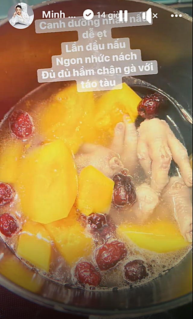 M&acirc;m cơm nh&agrave; của Minh Hằng v&agrave; CEO c&ocirc;ng ty dệt- Ảnh 4.