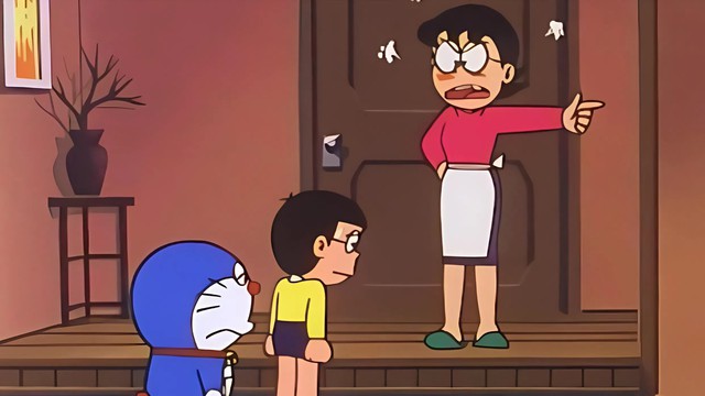 V&igrave; sao người d&acirc;n sống quanh nh&agrave; Nobita kh&ocirc;ng thấy lạ khi gặp Doraemon?- Ảnh 2.