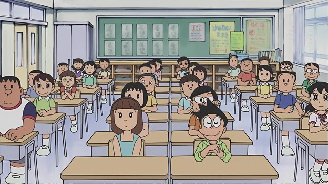 V&igrave; sao Nobita v&agrave; c&aacute;c bạn kh&ocirc;ng mặc đồng phục khi đi học? - Ảnh 2.
