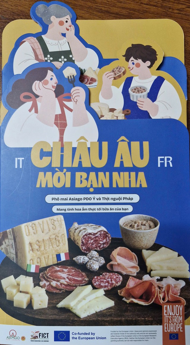 Phô mai Asiago PDO của Ý và Thịt nguội Pháp mang hương vị tuyệt hảo đến bàn ăn của gia đình bạn - Ảnh 2.