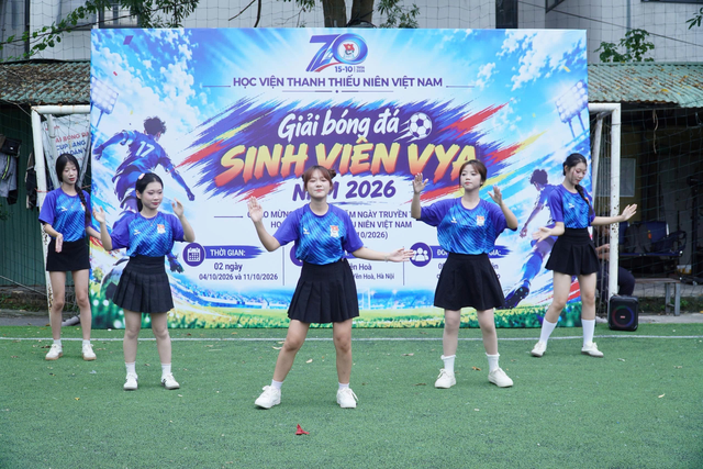 Giải bóng đá sinh viên VYA 2026 hướng tới 70 năm thành lập Học viện Thanh thiếu niên Việt Nam - Ảnh 3.