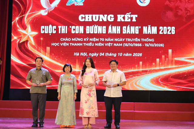 Chung kết Cuộc thi “Con đường ánh sáng” nhân kỷ niệm 70 năm Ngày truyền thống Học viện Thanh thiếu niên Việt Nam - Ảnh 2.
