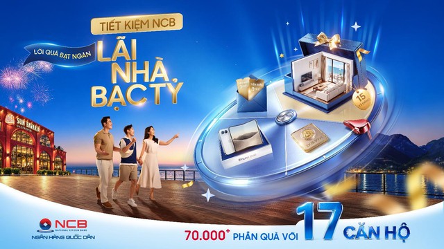 Biệt thự 25 tỷ đồng vừa có chủ, NCB tiếp tục tung quà tặng 17 căn hộ cho khách hàng gửi tiết kiệm trong tháng 10 - Ảnh 3.