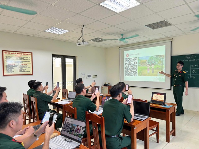 Chủ động chuyển đổi số trong giảng dạy của giảng viên ở Trường Sĩ quan Chính trị hiện nay - Thực trạng và những vấn đề đặt ra - Ảnh 1.