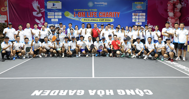 I-ON LIFE đồng hành cùng giải pickleball từ thiện 2026 – lan tỏa tinh thần thể thao, chung tay vì sức khỏe cộng đồng - Ảnh 4.