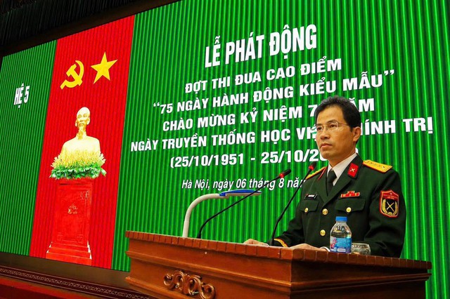 Học viện Ch&iacute;nh trị: S&ocirc;i nổi c&aacute;c hoạt động hướng về ng&agrave;y hội truyền thống - Ảnh 2.