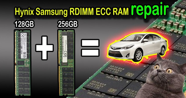 Cặp RAM gi&aacute; ngang một chiếc &ocirc; t&ocirc; được mang đi sửa, h&eacute; lộ nghề hot giữa cơn sốt AI- Ảnh 1.