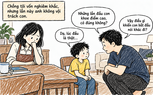 Con trai liên tục khoe điểm 10, mãi cho đến khi họp phụ huynh tôi mới ngỡ ngàng khi biết toàn bộ sự thật- Ảnh 7.