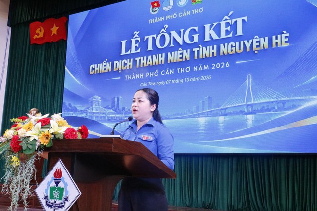 Cần Thơ tổng kết Chiến dịch “Thanh niên tình nguyện hè” năm 2026: Trưởng thành từ thực tiễn, lan tỏa những giá trị vì cộng đồng - Ảnh 2.