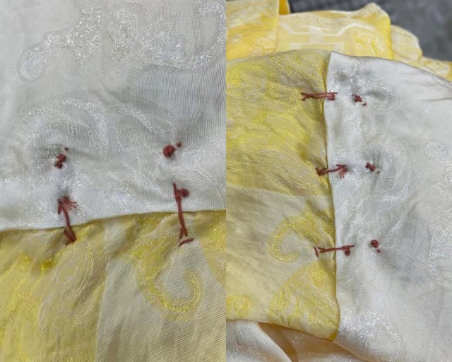 Hội chị em cạn lời với đường may ẩu b&ecirc;n trong chiếc &aacute;o d&agrave;i gần 2 triệu đồng: "Thế n&agrave;y chỉ đ&aacute;ng 400 ngh&igrave;n"- Ảnh 3.