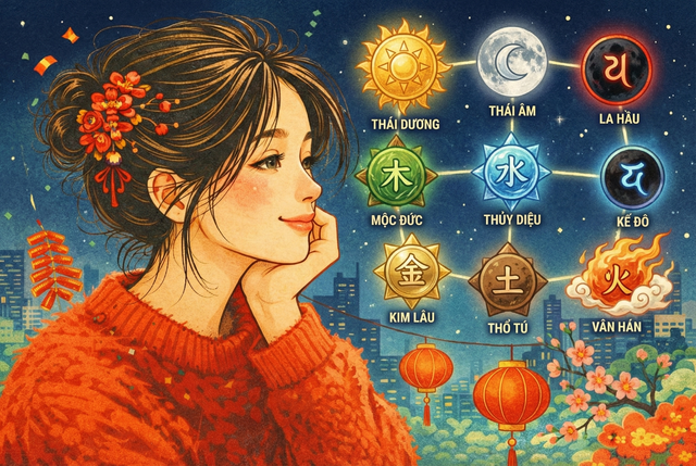 Sao chiếu mệnh năm B&iacute;nh Ngọ 2026: 9 sao tốt - xấu v&agrave; c&aacute;ch h&oacute;a giải- Ảnh 2.