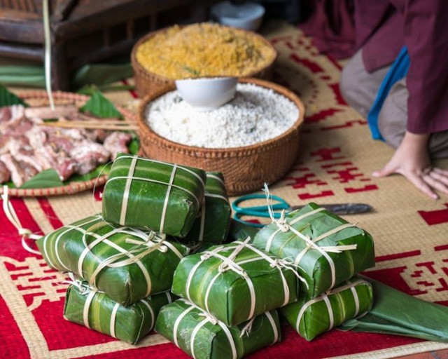 3 kiểu ăn b&aacute;nh chưng gi&uacute;p phụ nữ kh&ocirc;ng lo tăng c&acirc;n, t&iacute;ch mỡ ng&agrave;y Tết: Ăn đ&uacute;ng c&aacute;ch c&ograve;n gi&uacute;p no l&acirc;u, hạn chế th&egrave;m đồ ngọt - Ảnh 3.