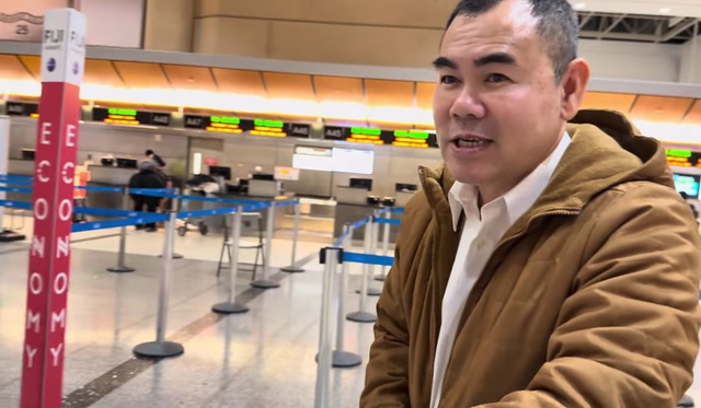 Nữ NSƯT ở Mỹ ng&agrave;y m&ugrave;ng 3 Tết vội bay về nước, chồng than: "Mới về đ&atilde; đi rồi"- Ảnh 2.