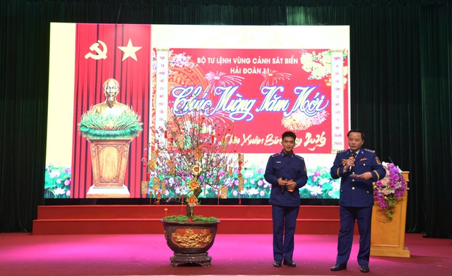 Hải đo&agrave;n 11: Giữ vững kh&iacute; thế vui Xu&acirc;n, sẵn s&agrave;ng chiến đấu cao - Ảnh 3.