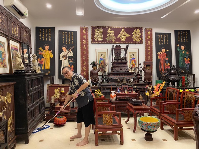 Nam NSƯT sở hữu biệt phủ ri&ecirc;ng: "Vợ t&ocirc;i đuổi t&ocirc;i khỏi c&aacute;i nh&agrave; ở H&agrave; Nội l&agrave; t&ocirc;i sướng lắm" - Ảnh 1.