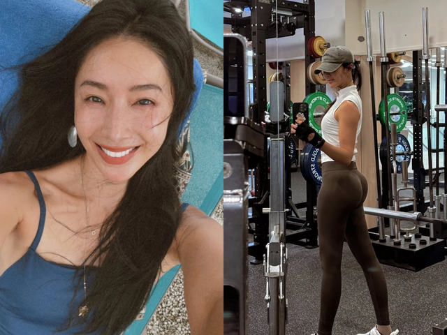 B&agrave;i tập gi&uacute;p người đẹp 42 tuổi sở hữu v&ograve;ng 3 căng tr&ograve;n như quả đ&agrave;o sau 9 th&aacute;ng- Ảnh 1.