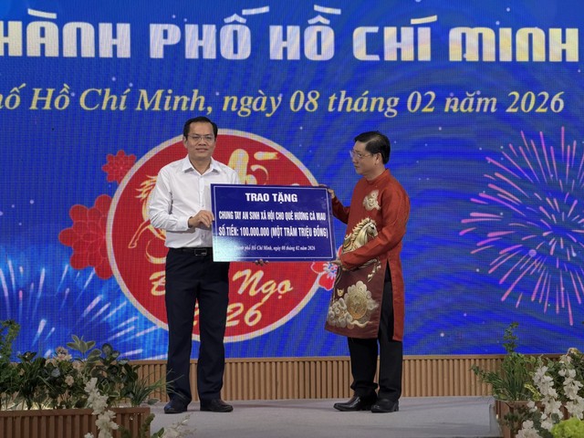 Ấm t&igrave;nh đồng hương C&agrave; Mau tại Th&agrave;nh phố Hồ Ch&iacute; Minh:&nbsp;Khi những tr&aacute;i tim lu&ocirc;n hướng về nguồn cội - Ảnh 2.