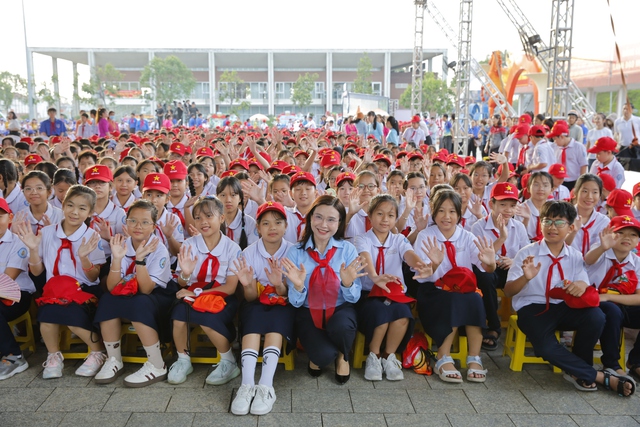 Ng&agrave;y hội &ldquo;Thiếu nhi vui khỏe - Tiến bước l&ecirc;n Đo&agrave;n&rdquo; tại Th&agrave;nh phồ Hồ Ch&iacute; Minh - Ảnh 2.