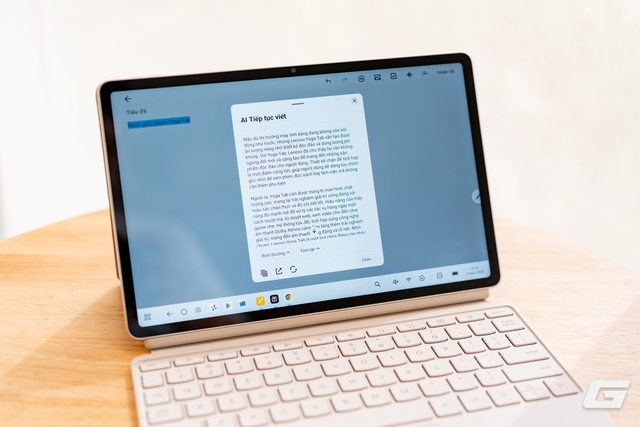 Trải nghiệm nhanh Lenovo Yoga Tab: Tablet AI liệu rằng đ&atilde; đủ để &ldquo;thay vai&rdquo; cho laptop?- Ảnh 28.