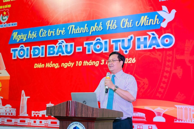 Cử tri trẻ Th&agrave;nh phố Hồ Ch&iacute; Minh: &ldquo;T&ocirc;i đi bầu, t&ocirc;i tự h&agrave;o&rdquo; - Ảnh 1.