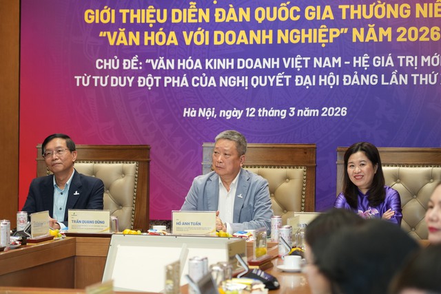 Sắp diễn ra Diễn đ&agrave;n &ldquo;Văn h&oacute;a với Doanh nghiệp&rdquo; năm 2026 - Ảnh 1.
