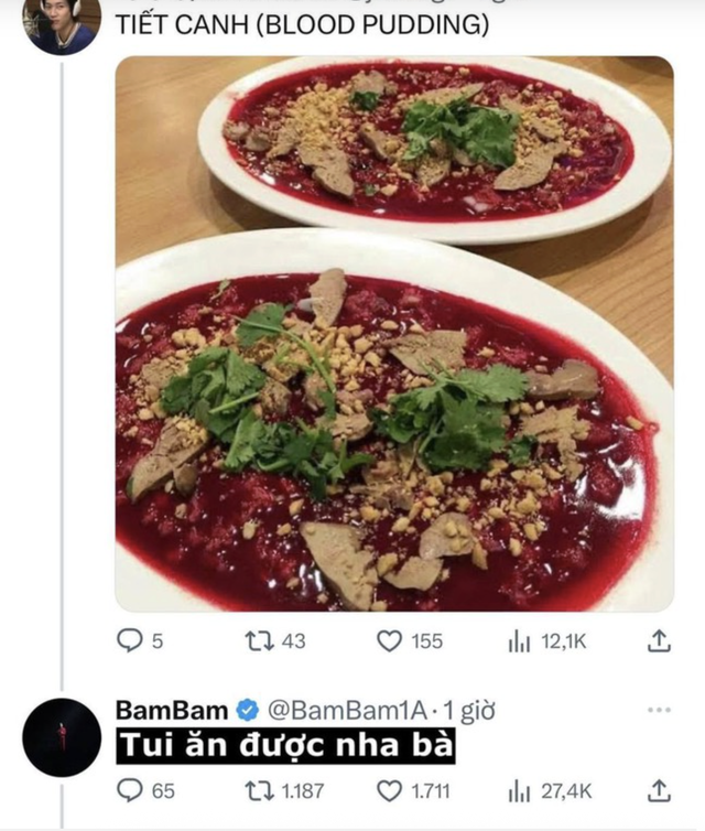 Sao Hàn muốn ăn thử tiết canh của Việt Nam- Ảnh 2. Sao Hàn muốn ăn thử tiết canh của Việt Nam- Ảnh 2.