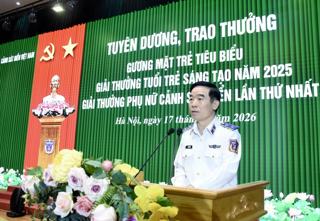 Tuy&ecirc;n dương Gương mặt trẻ ti&ecirc;u biểu, trao Giải thưởng Tuổi trẻ s&aacute;ng tạo năm 2025 v&agrave; Giải thưởng Phụ nữ Cảnh s&aacute;t biển lần thứ Nhất - Ảnh 2.
