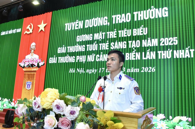 Tuy&ecirc;n dương Gương mặt trẻ ti&ecirc;u biểu, trao Giải thưởng Tuổi trẻ s&aacute;ng tạo năm 2025 v&agrave; Giải thưởng Phụ nữ Cảnh s&aacute;t biển lần thứ Nhất - Ảnh 5.